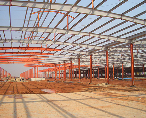 厂房钢结构框架